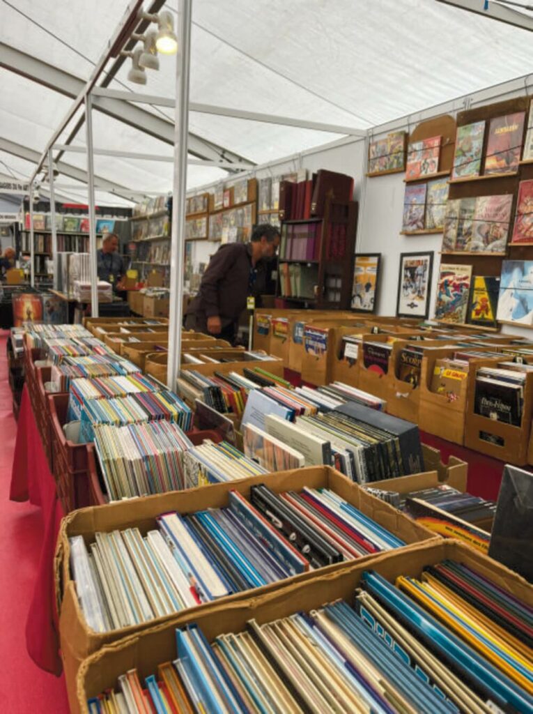 Liste stand Festival bande dessinée