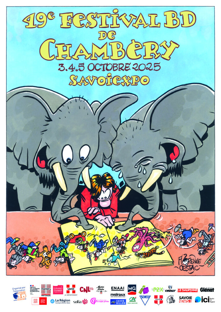 Affiche Festival BD Chambéry 2025