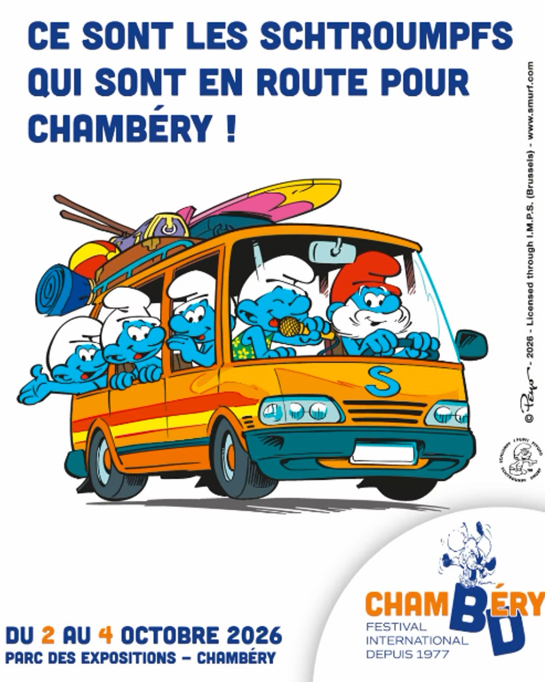 Shtroumpf Chambery BD