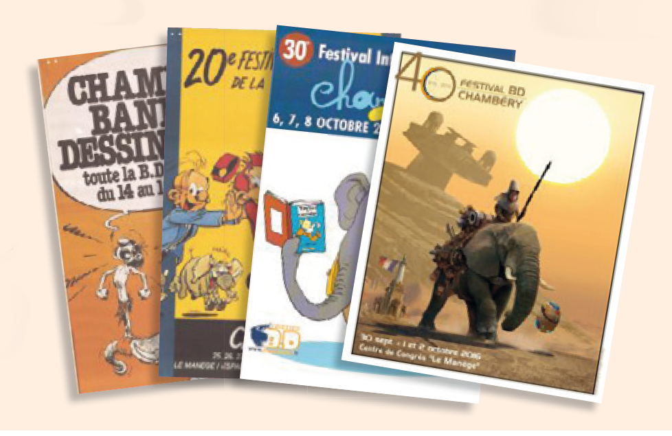 Exposition 50 d'affiches Chambery BD